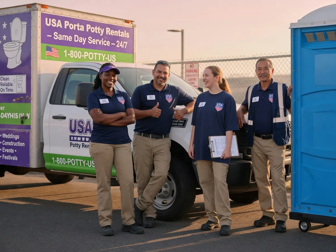 Porta Potty Rental company in Durand, MI